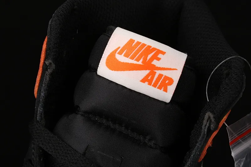 All categories Air Jordan Jordan series basketball shoes Air Jordan 1 High Air Jordan 1 Retro High OG AJ1 Joe 1 black orange white smashed backboard 555088-005